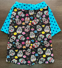 Load image into Gallery viewer, PRESALE PRINTS--SUGAR SKULLS Print Tee--Custom Designed French Bulldog T-Shirt