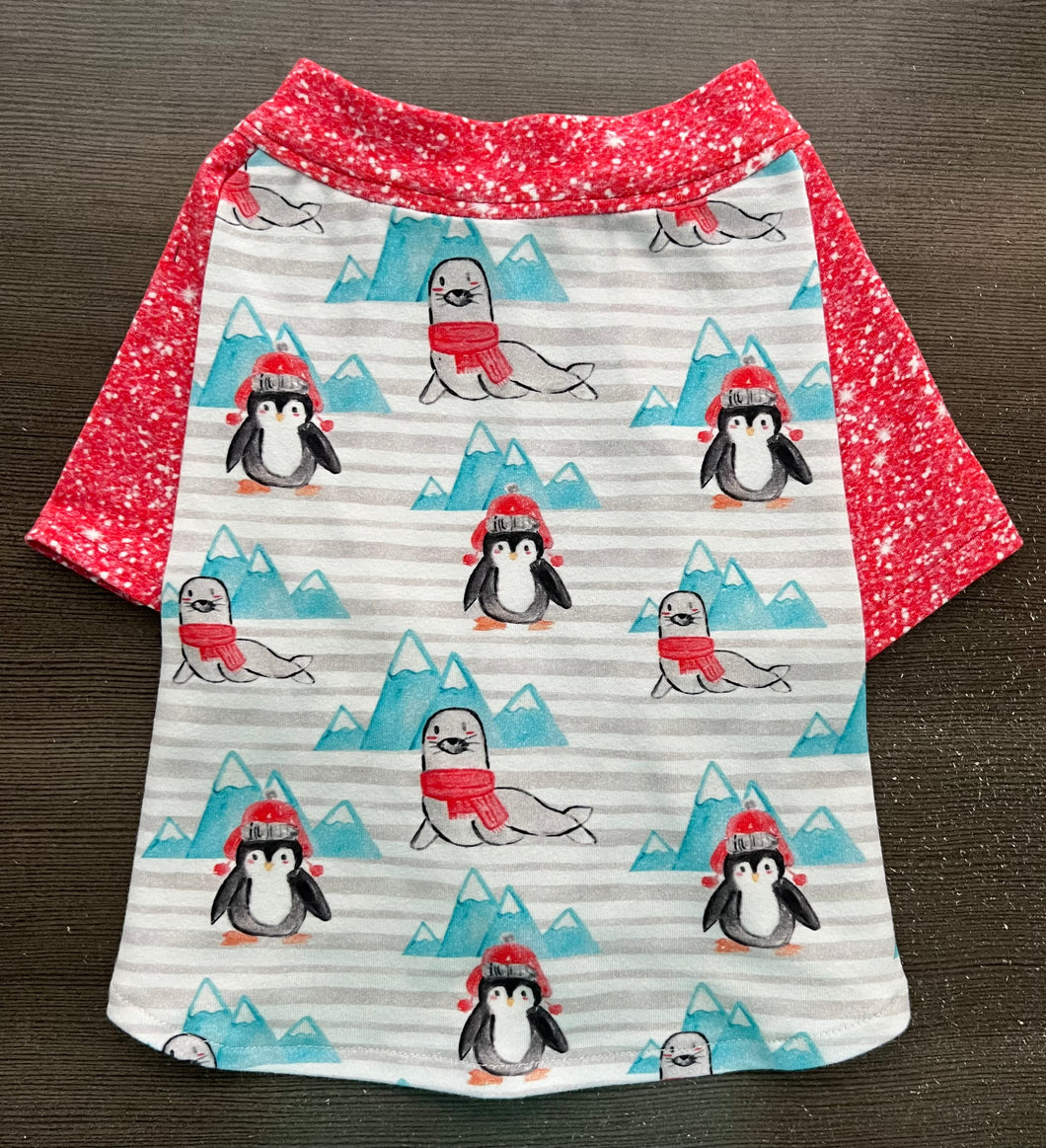 PRESALE PRINTS- PENGUINS & SEALS-Custom Designed French Bulldog-Shirt