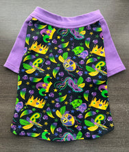 Load image into Gallery viewer, PRESALE PRINTS--MARDI GRAS Print Tee--Custom Designed French Bulldog T-Shirt