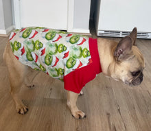 Load image into Gallery viewer, SANTA GRINCH Print--Custom Designed French Bulldog T-Shirt