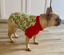 Load image into Gallery viewer, SANTA GRINCH Print--Custom Designed French Bulldog T-Shirt