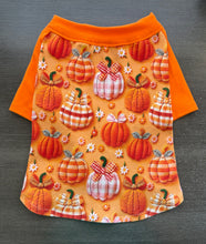 Load image into Gallery viewer, FALL PUMPKINS--Custom Designed French Bulldog T-Shirt