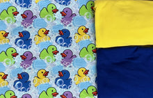 Load image into Gallery viewer, Bathtime Ducks Print Tee- Custom Designed French Bulldog T-Shirt