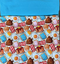 Load image into Gallery viewer, Fun Foods Print Tee- Custom Designed French Bulldog T-Shirt
