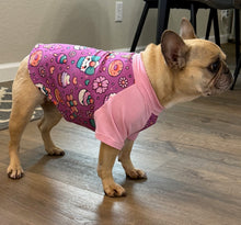 Load image into Gallery viewer, Sweets and Cupcakes- Custom Designed French Bulldog T-Shirt
