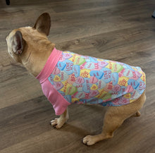 Load image into Gallery viewer, Sweethearts Print Tee- Custom Designed French Bulldog T-Shirt