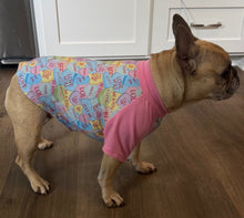 Load image into Gallery viewer, Sweethearts Print Tee- Custom Designed French Bulldog T-Shirt