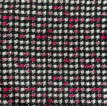 Load image into Gallery viewer, PRESALE PRINTS--HOT PINK &amp; FUCHSIA HOUNDSTOOTH--Custom Designed French Bulldog T-Shirt