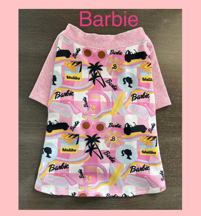 PRESALE PRINTS--BARBIE Theme Custom Designed French Bulldog-Shirt