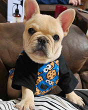 Load image into Gallery viewer, PRESALE PRINTS-- COOKIE MONSTER Custom Designed French Bulldog T-Shirt