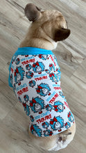 Load image into Gallery viewer, HERE COMES TROUBLE Print- Custom Designed French Bulldog T-Shirt