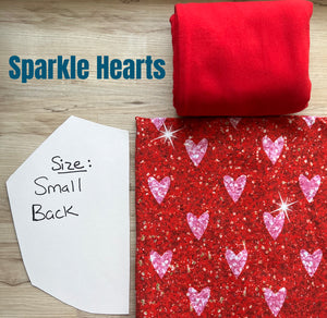 PRESALE PRINTS--"SPARKLE HEARTS" Custom Designed French Bulldog T-Shirt