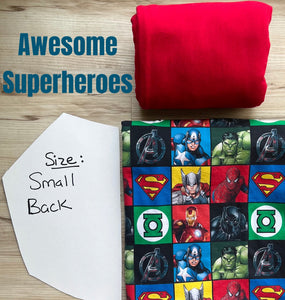 PRESALE PRINTS--"AWESOME SUPEHEROS" Custom Designed French Bulldog T-Shirt