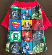 Load image into Gallery viewer, PRESALE PRINTS--&quot;AWESOME SUPEHEROS&quot; Custom Designed French Bulldog T-Shirt