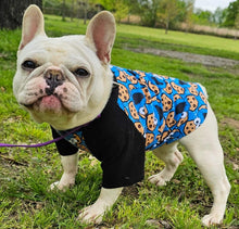 Load image into Gallery viewer, PRESALE PRINTS-- COOKIE MONSTER Custom Designed French Bulldog T-Shirt