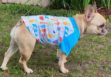 Load image into Gallery viewer, SUMMER BEACH Print Tee- Custom Designed French Bulldog T-Shirt