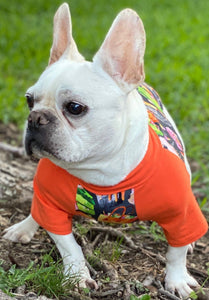 SWEET TREATS HALLOWEEN Print Tee- Custom Designed French Bulldog T-Shirt