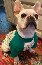 Load image into Gallery viewer, ST. PATTY&#39;S SHAMROCKS  Print Tee- Custom Designed French Bulldog T-Shirt