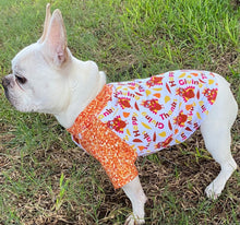 Load image into Gallery viewer, Sparkle Turkey Print Tee- Custom Designed French Bulldog T-Shirt