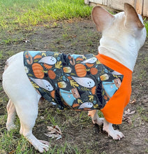 Load image into Gallery viewer, FESTIVE FALL Print Tee- Custom Designed French Bulldog T-Shirt