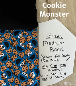 PRESALE PRINTS-- COOKIE MONSTER Custom Designed French Bulldog T-Shirt