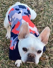 Load image into Gallery viewer, ALL NEW- BOY&#39;S CAMO Print Tee- Custom Designed French Bulldog T-Shirt